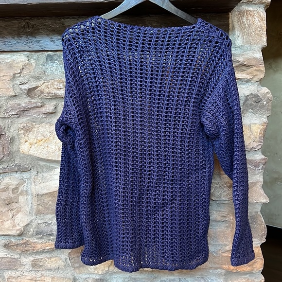 Kenneth Cole Hollow Out Sweater - Picture 2 of 3